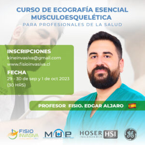 CURSO DE ECOGRAFIA MSK para profesionales de la salud Docente. Edgar Aljaro